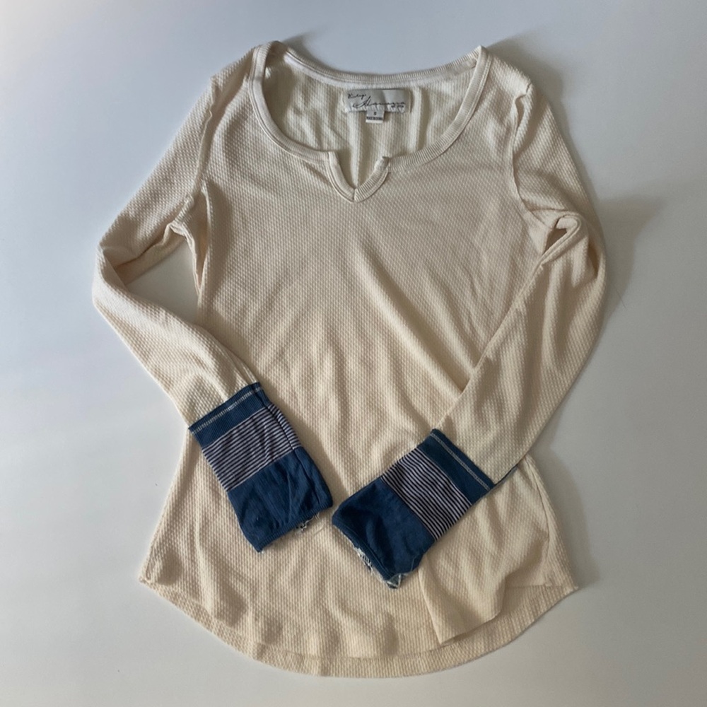 Vintage Havana long sleeve waffle tee